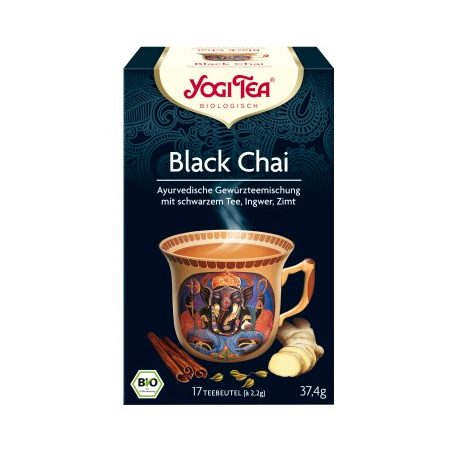 Yogi fekete chai tea bio 17 x 2.2 g