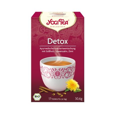Yogi méregtelenítő tea bio 17 x 1,8 g