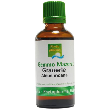 Gemmoterápia hamvas éger Alnus incana 50 ml