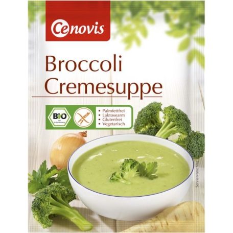 Cenovis gluténmentes laktózszegény brokkoli krémleves bio 45 g 