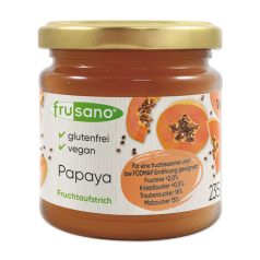 Frusano fruktózmentes papaya lekvár 235 g