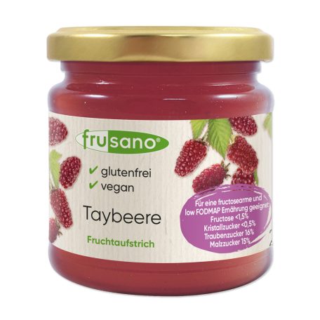 Frusano fruktózmentes tayberry lekvár 235 g